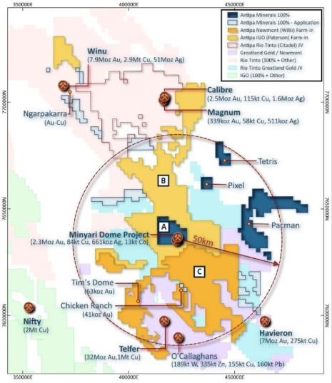 Source: Antipa Minerals announcements