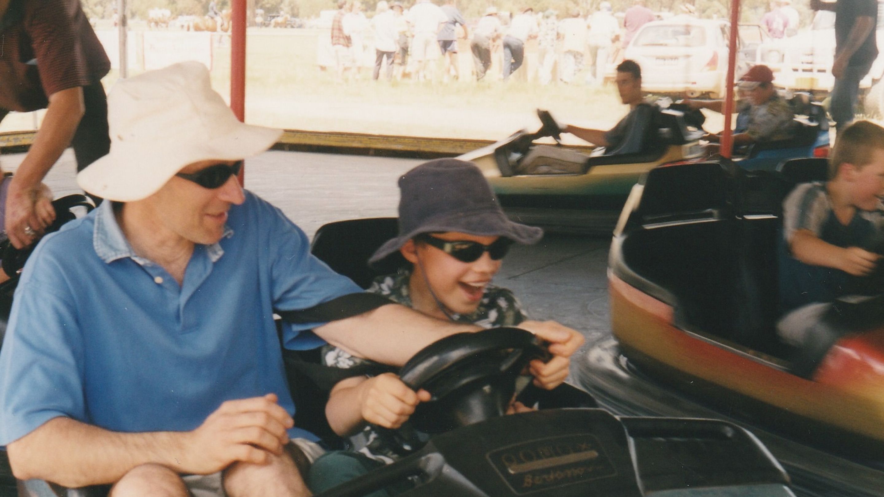 Bryce with his Dad. (Source: supplied)