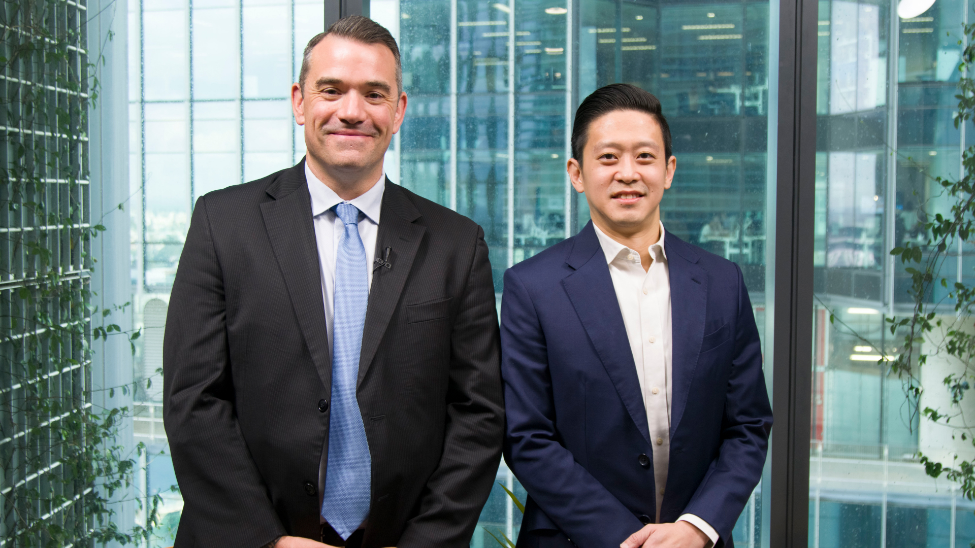 Livewire's Chris Conway and Neuberger Berman's Gabriel Ng 