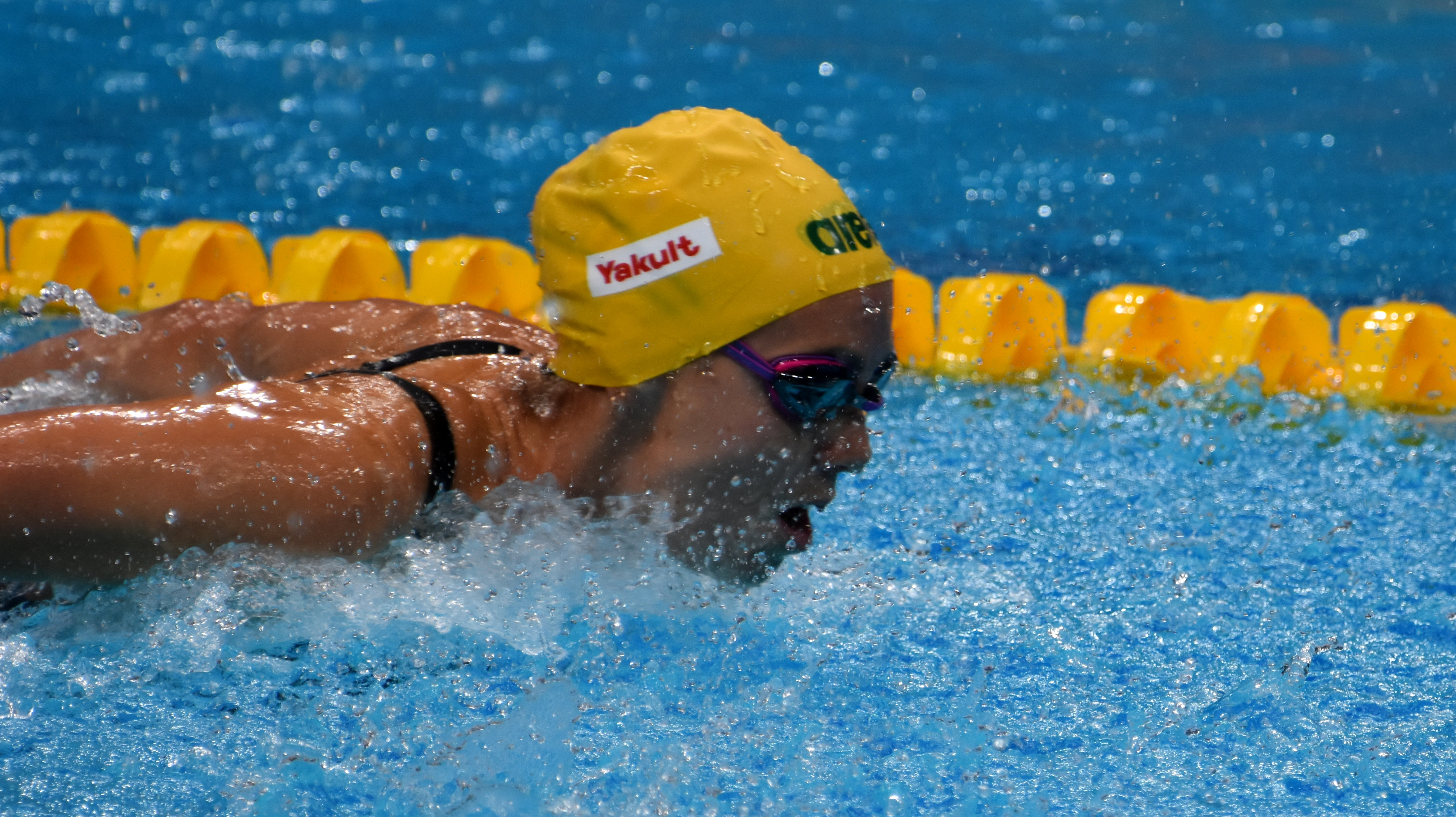 Australia's most decorated medallist, Emma McKeon, in action.