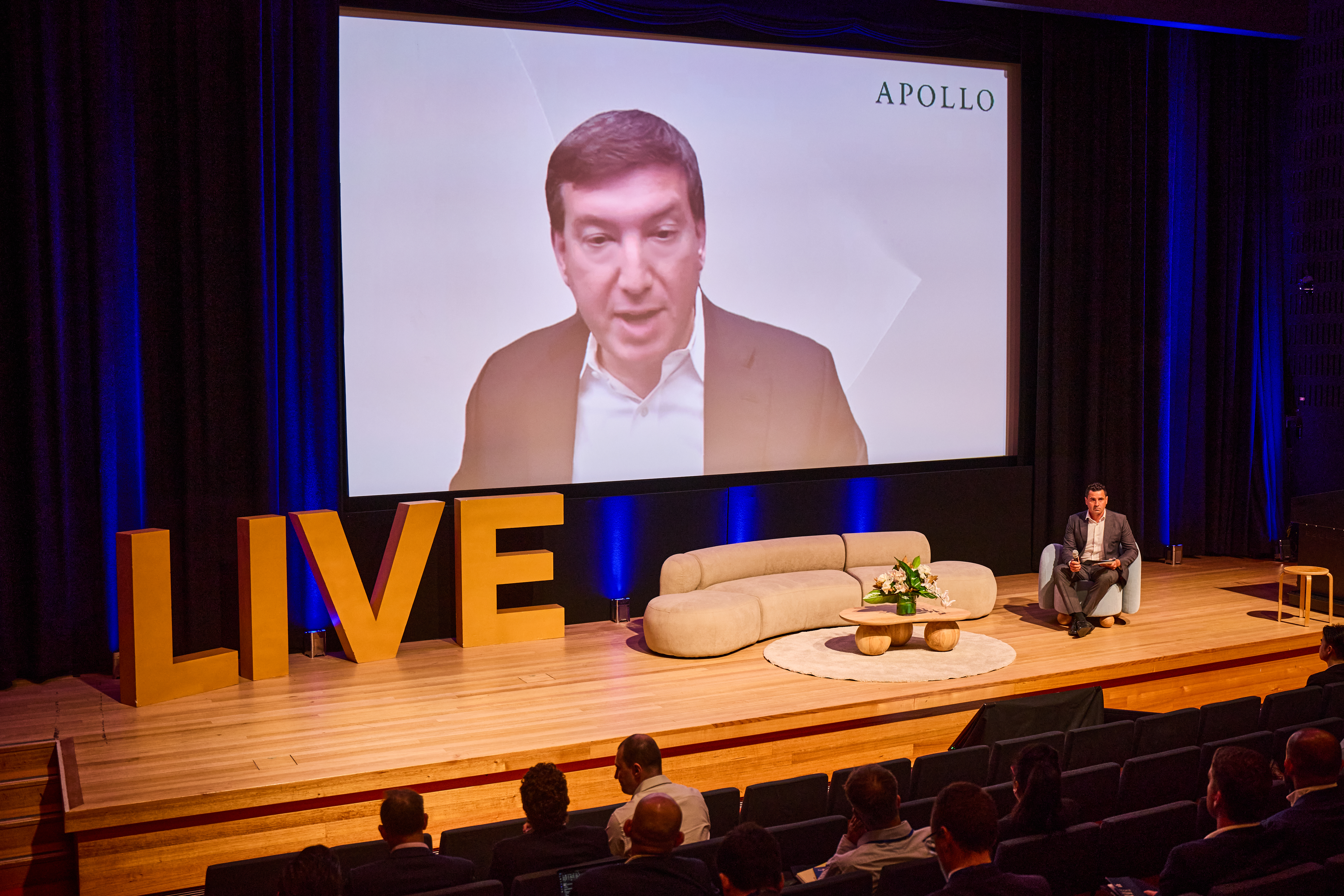 Apollo's Scott Kleinman speaking with Livewire's James Marlay