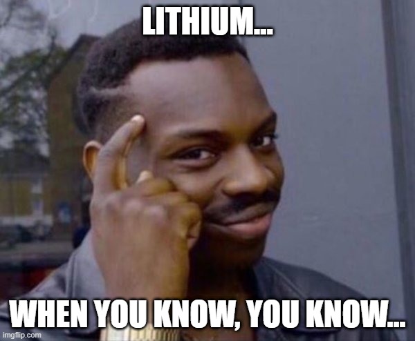 Lithium bulls have an innate sense for detecting when lithium prices are about to turn (i.e., today, but if not today then definitely tomorrow!). Source: imgflip.com