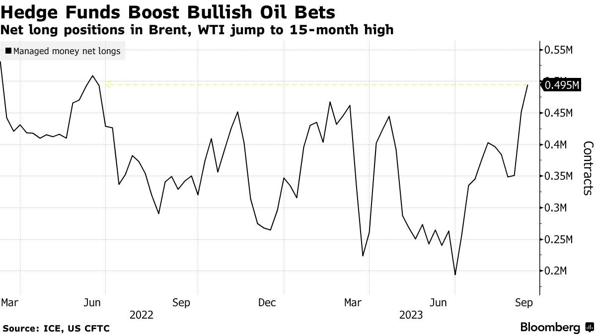 The bears became the bulls! (Very quickly it seems) (Source: Bloomberg)