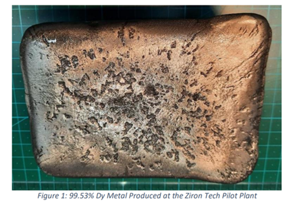 ASM has done a splendid job of acquiring and proving a new technology for rare earth metallization