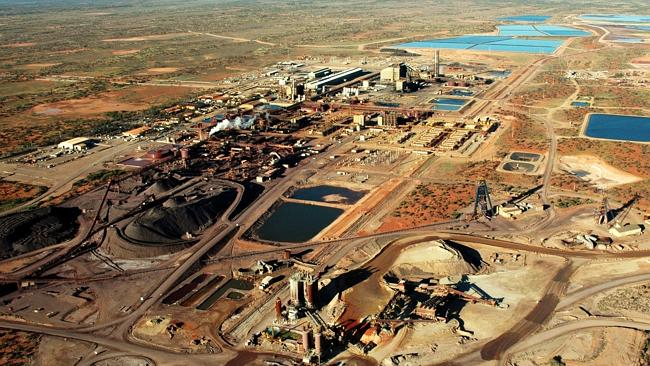 Overview of the Olympic Dam Mine in South Australia