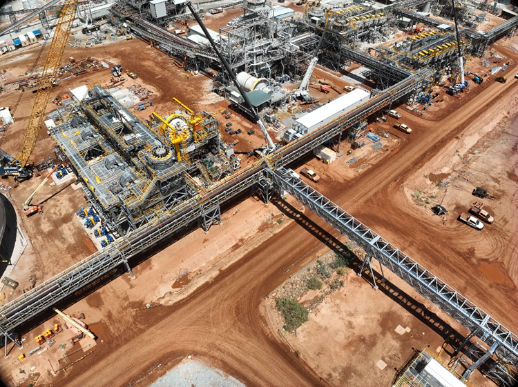 P1000 expansion project. Source: Pilbara Minerals site visit