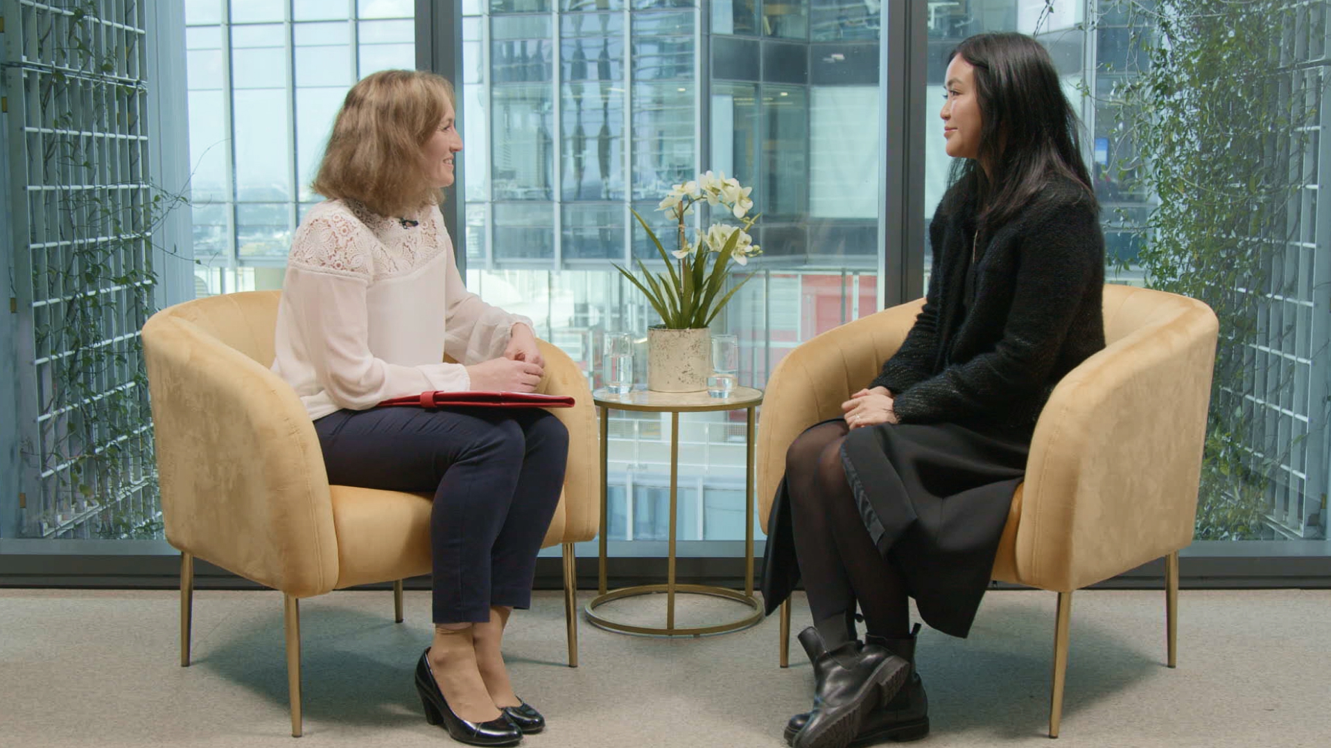 Livewire's Sara Allen and Resolution Capital's Sarah Lau 