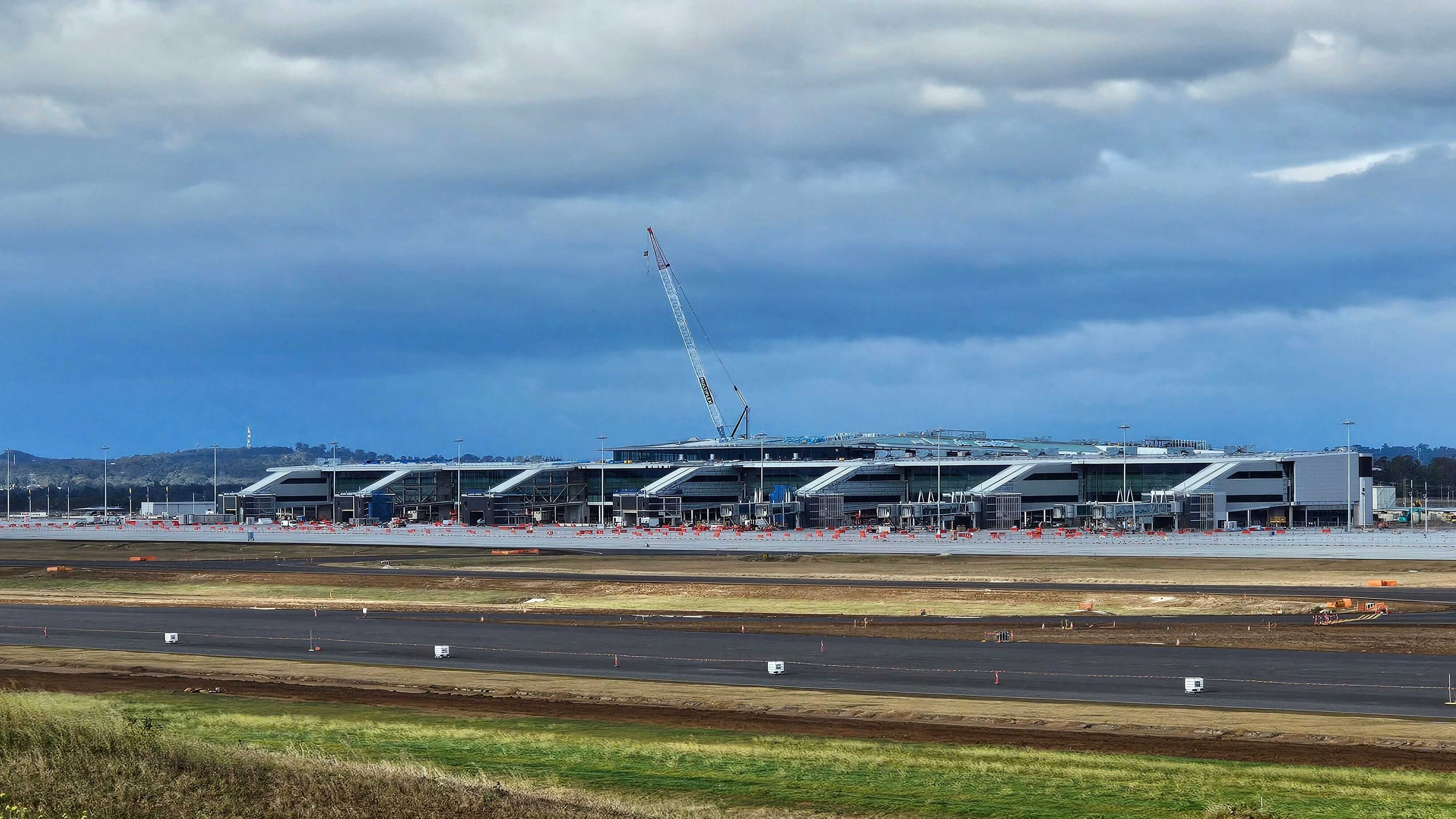 Western Sydney International Airport construction in 2024. Courtesy Sydney West Airport and Lands.