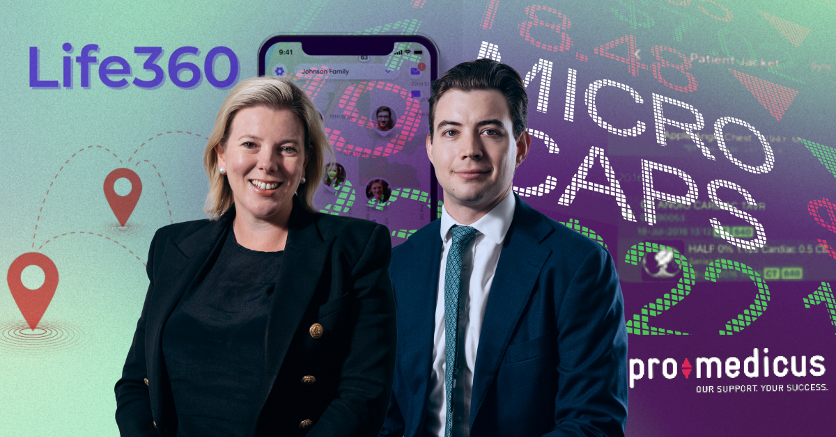 Alexandra Clarke and James Barker from Ellerston Capital